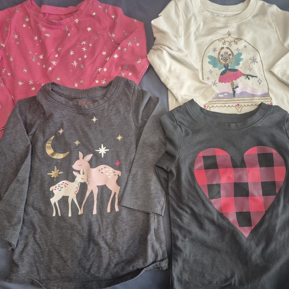 Cat & Jack Gray Toddler Tee - Picture 1 of 3